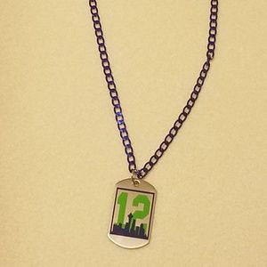 Seahawks necklace changeable length